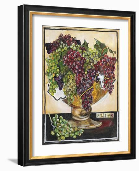Bowl of Grapes-Jennifer Garant-Framed Giclee Print