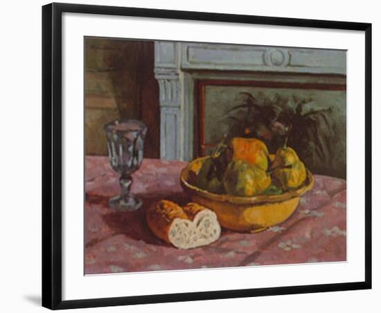 Bowl Of Pears-Albert Andre-Framed Art Print