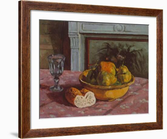 Bowl Of Pears-Albert Andre-Framed Art Print