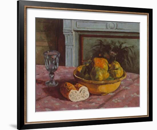 Bowl Of Pears-Albert Andre-Framed Art Print