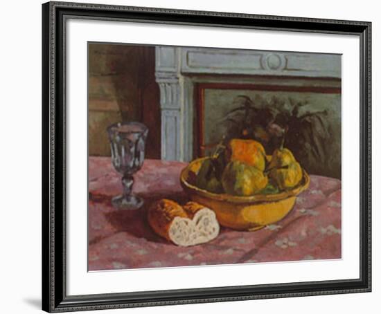 Bowl Of Pears-Albert Andre-Framed Art Print