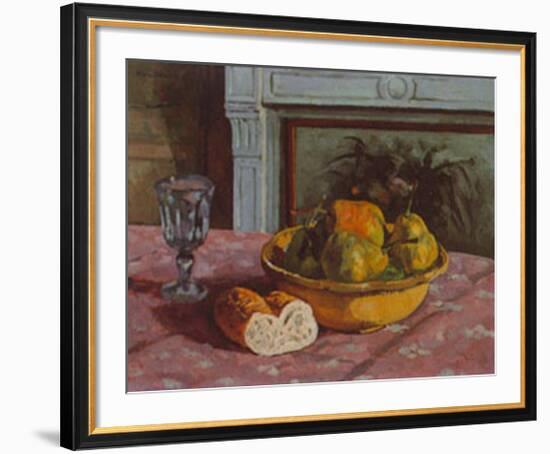 Bowl Of Pears-Albert Andre-Framed Art Print