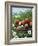 Bowl of Strawberries and Blackberries in Grass with Daisies-Linda Burgess-Framed Photographic Print