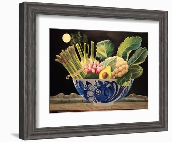 Bowl of Vegetables, 2015-ELEANOR FEIN FEIN-Framed Giclee Print