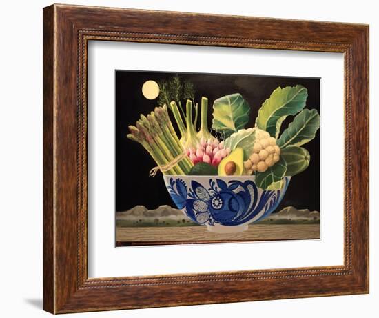 Bowl of Vegetables, 2015-ELEANOR FEIN FEIN-Framed Giclee Print