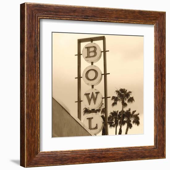 Bowl Sign-Walter Robertson-Framed Art Print