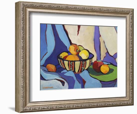 Bowl Still Life, 2019 (Oil on Canvas)-Catherine J Martzloff-Framed Giclee Print