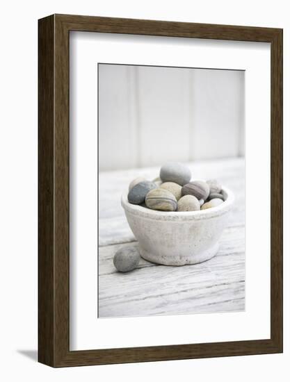 Bowl with Pebble Stone-Andrea Haase-Framed Photographic Print