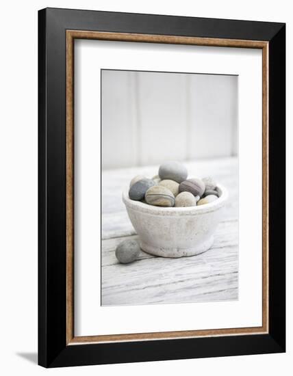 Bowl with Pebble Stone-Andrea Haase-Framed Photographic Print