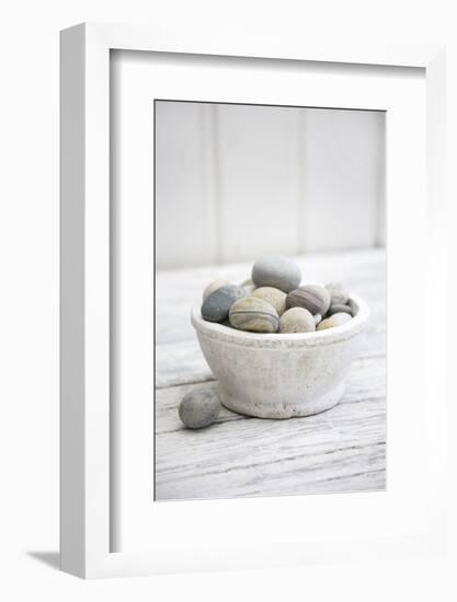 Bowl with Pebble Stone-Andrea Haase-Framed Photographic Print