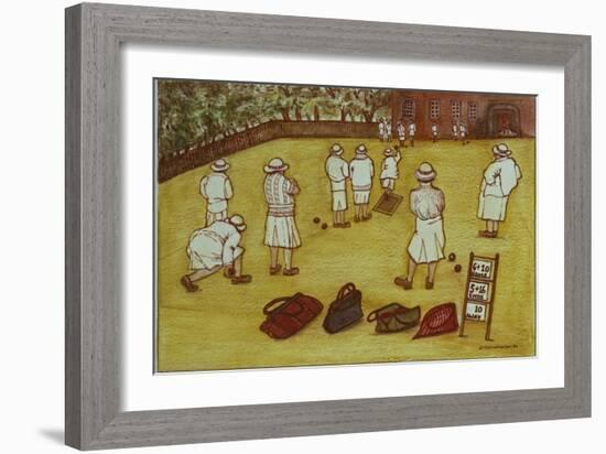 Bowling, 1988-Gillian Lawson-Framed Giclee Print