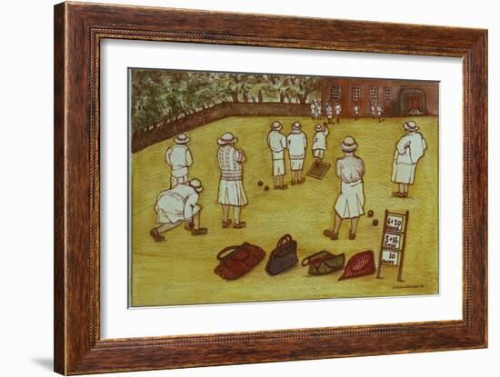 Bowling, 1988-Gillian Lawson-Framed Giclee Print