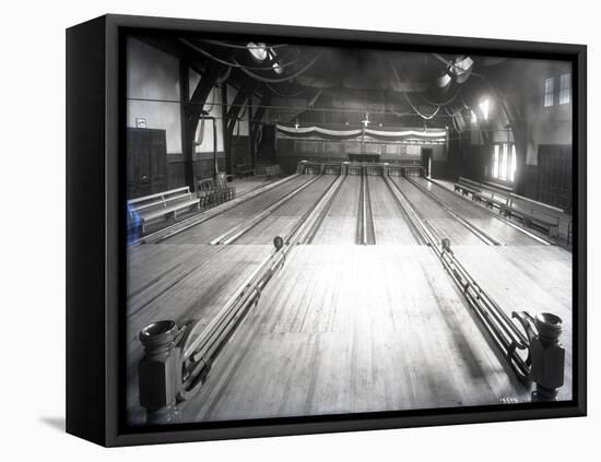 Bowling Alley, Madison Park, Seattle, 1909-Ashael Curtis-Framed Premier Image Canvas