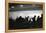 Bowling Alley Scene, Sheffield, South Yorkshire, 1964-Michael Walters-Framed Premier Image Canvas