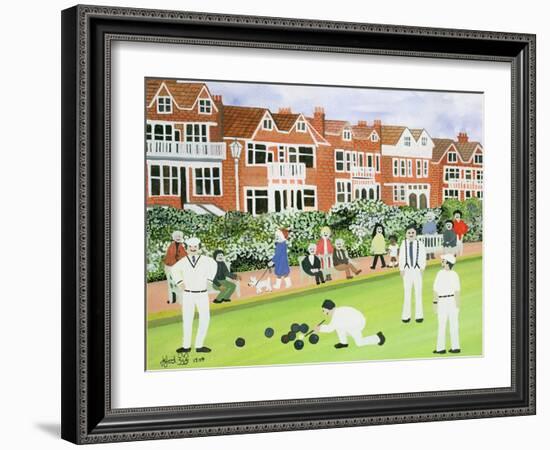 Bowling at Eastbourne-Judy Joel-Framed Giclee Print