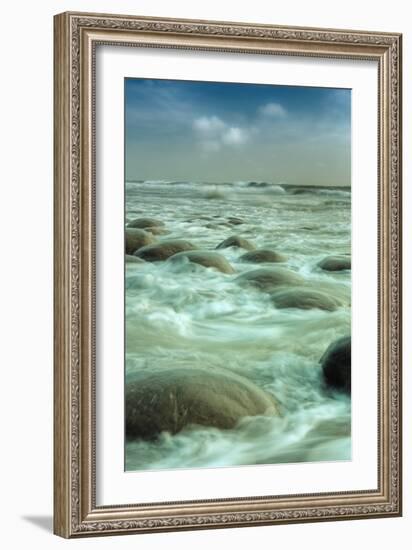 Bowling Ball Beach Forms-Vincent James-Framed Photographic Print