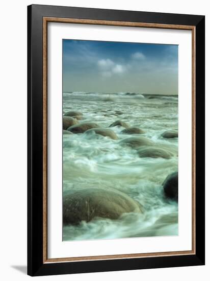 Bowling Ball Beach Forms-Vincent James-Framed Photographic Print