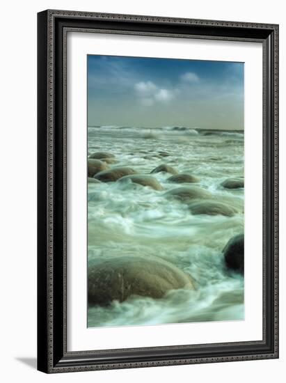 Bowling Ball Beach Forms-Vincent James-Framed Photographic Print