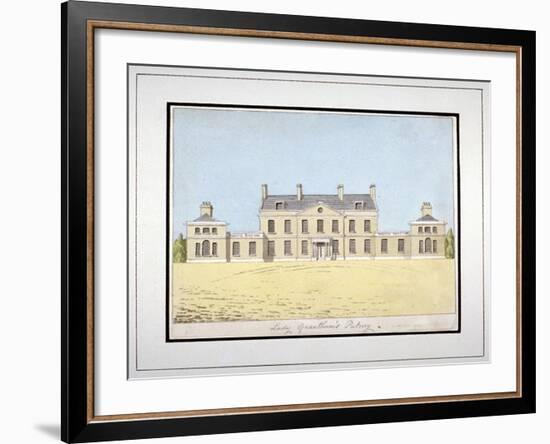 Bowling Green House, Putney, Wandsworth, London, C1800-null-Framed Giclee Print