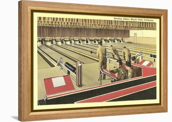 Bowling on the Base-null-Framed Stretched Canvas