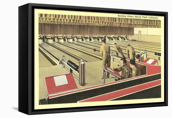 Bowling on the Base-null-Framed Stretched Canvas