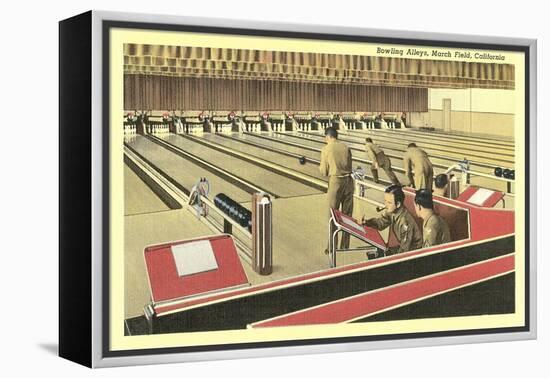 Bowling on the Base-null-Framed Stretched Canvas