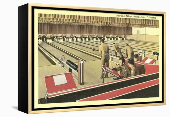 Bowling on the Base-null-Framed Stretched Canvas