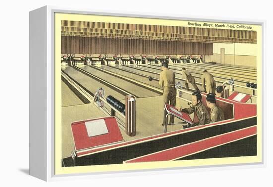 Bowling on the Base-null-Framed Stretched Canvas