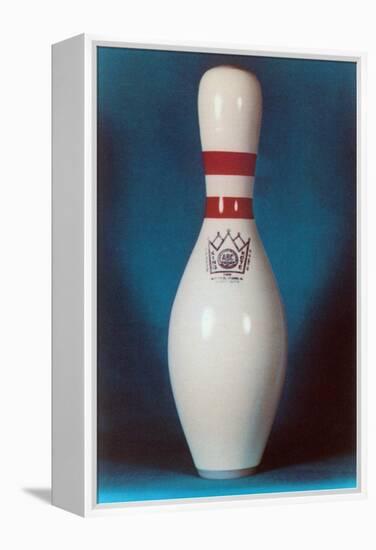 Bowling Pin-null-Framed Stretched Canvas