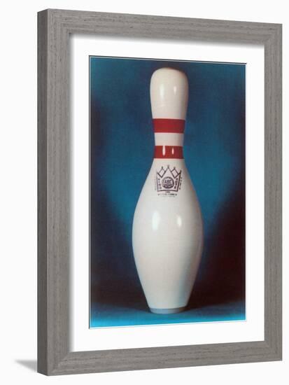 Bowling Pin-null-Framed Art Print