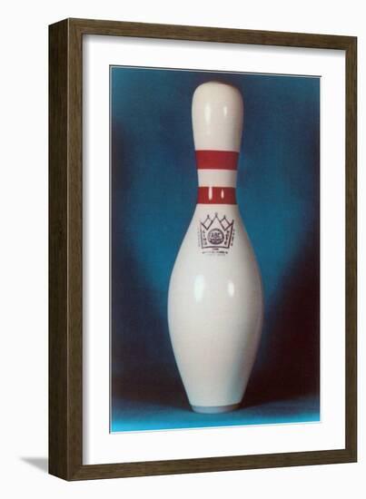 Bowling Pin-null-Framed Art Print