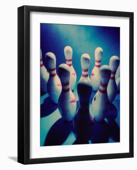 Bowling Pins-null-Framed Photographic Print