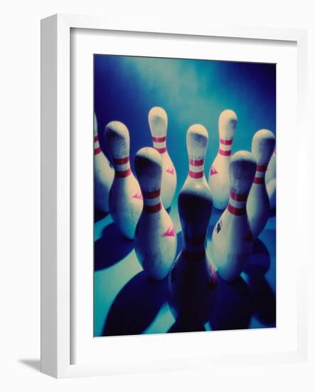 Bowling Pins-null-Framed Photographic Print