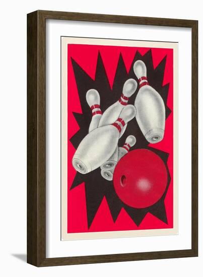 Bowling!-null-Framed Art Print