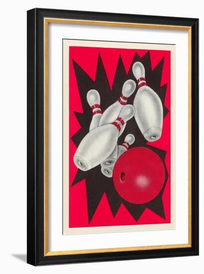 Bowling!-null-Framed Art Print