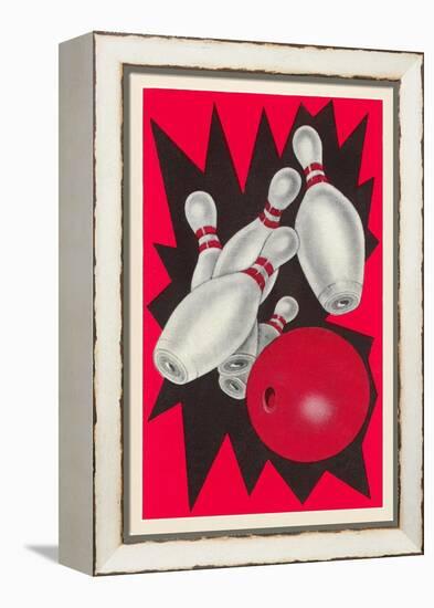 Bowling!-null-Framed Stretched Canvas