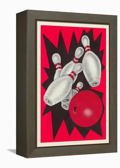 Bowling!-null-Framed Stretched Canvas