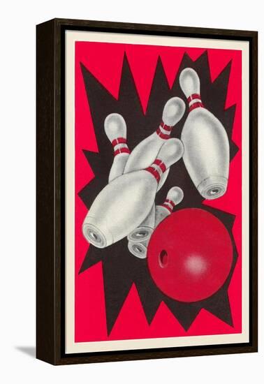 Bowling!-null-Framed Stretched Canvas