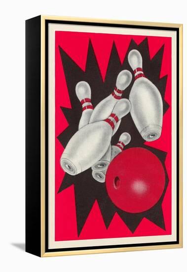 Bowling!-null-Framed Stretched Canvas