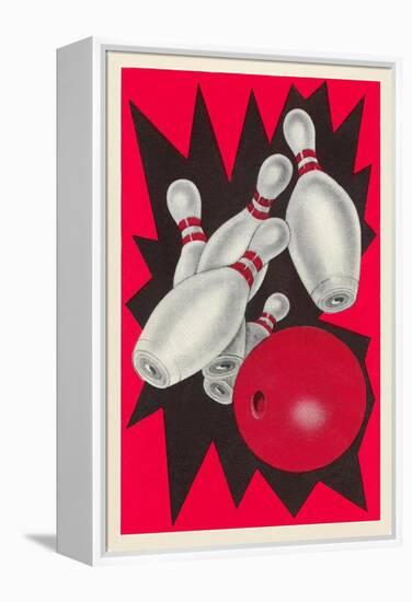 Bowling!-null-Framed Stretched Canvas