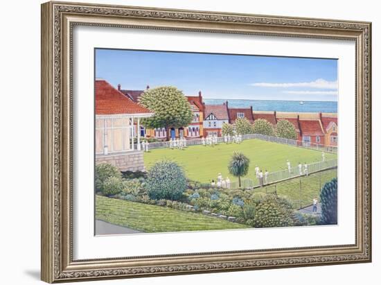 Bowls in Victoria Park, Portland, 2007-Liz Wright-Framed Giclee Print