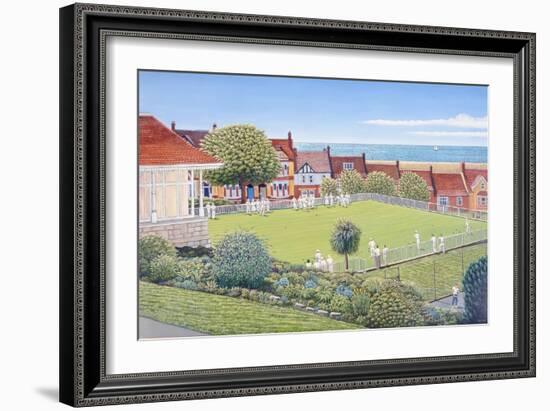 Bowls in Victoria Park, Portland, 2007-Liz Wright-Framed Giclee Print