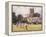 Bowls Match, Sidmouth-Trevor Chamberlain-Framed Premier Image Canvas