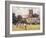 Bowls Match, Sidmouth-Trevor Chamberlain-Framed Giclee Print