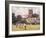 Bowls Match, Sidmouth-Trevor Chamberlain-Framed Giclee Print