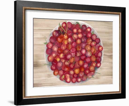 Bowls of Fruit IV-Alicia Ludwig-Framed Art Print