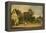 Bowls Players on a Village Green-Thomas van Apshoven-Framed Premier Image Canvas