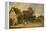 Bowls Players on a Village Green-Thomas van Apshoven-Framed Premier Image Canvas