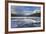 Bowman Lake in Winter, Glacier National Park, Montana, USA-Chuck Haney-Framed Photographic Print