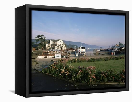 Bowness-On-Windermere, Bowness Bay, Lake District, Cumbria, England, United Kingdom-Philip Craven-Framed Premier Image Canvas